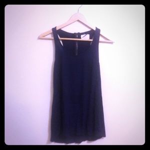 Zara Navy Blue Tank Top